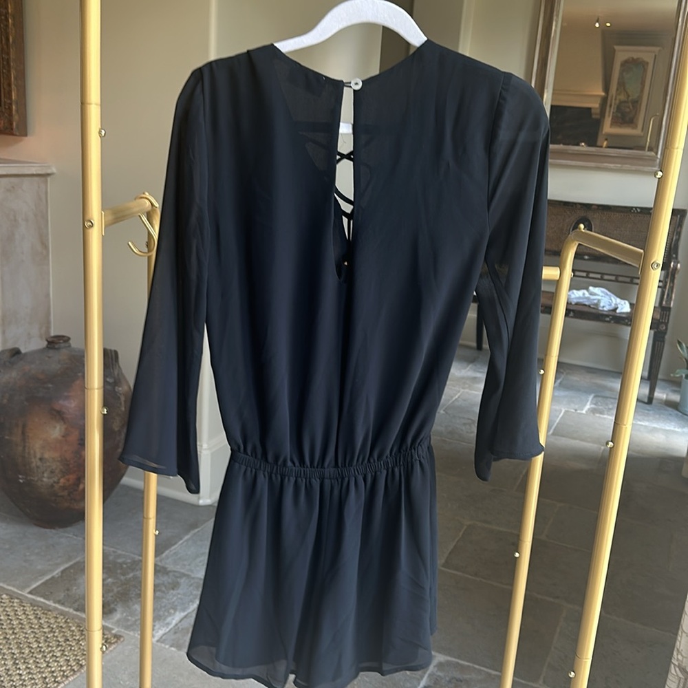 Show Me Ypur Mumu Black Romper, XS - Picture 5 of 5